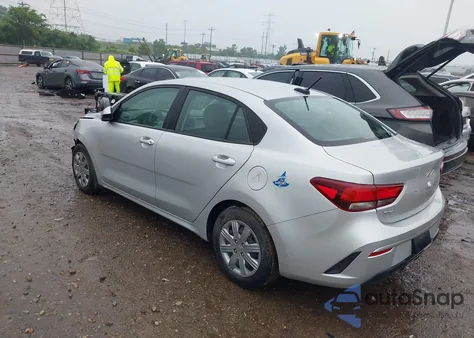 2022 Kia Rio S from USA, damaged, VIN 3KPA24AD9NE497958